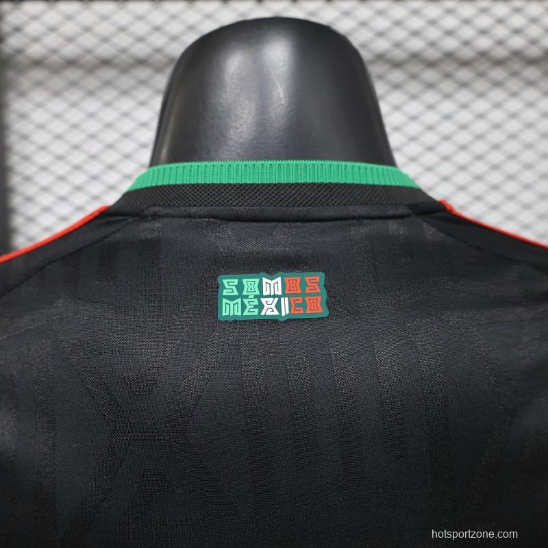 Player Version 2026 Mexico Black Dark Monogram Adidas Originals Special Edition Away Jersey