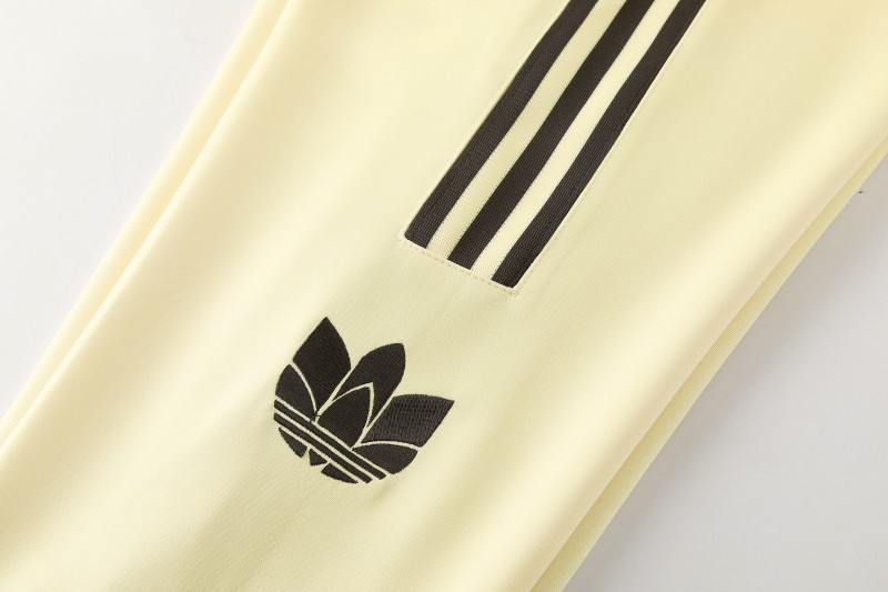 2026  Adidas Apricot Full Zipper Jacket + Long Pants