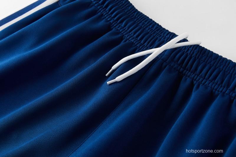 2026  Adidas Royal Blue Full Zipper Jacket + Long Pants