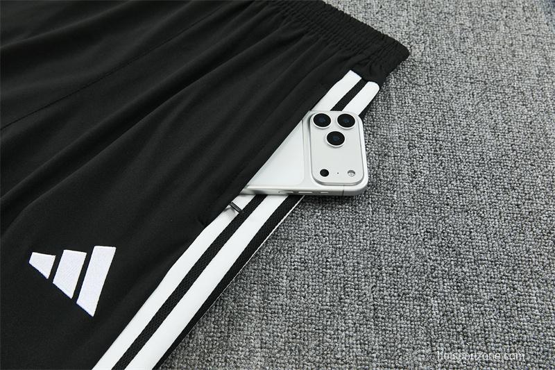 2026 Inter Miami CF Black & White Half Zipper Jacket Tracksuit + Long Pants