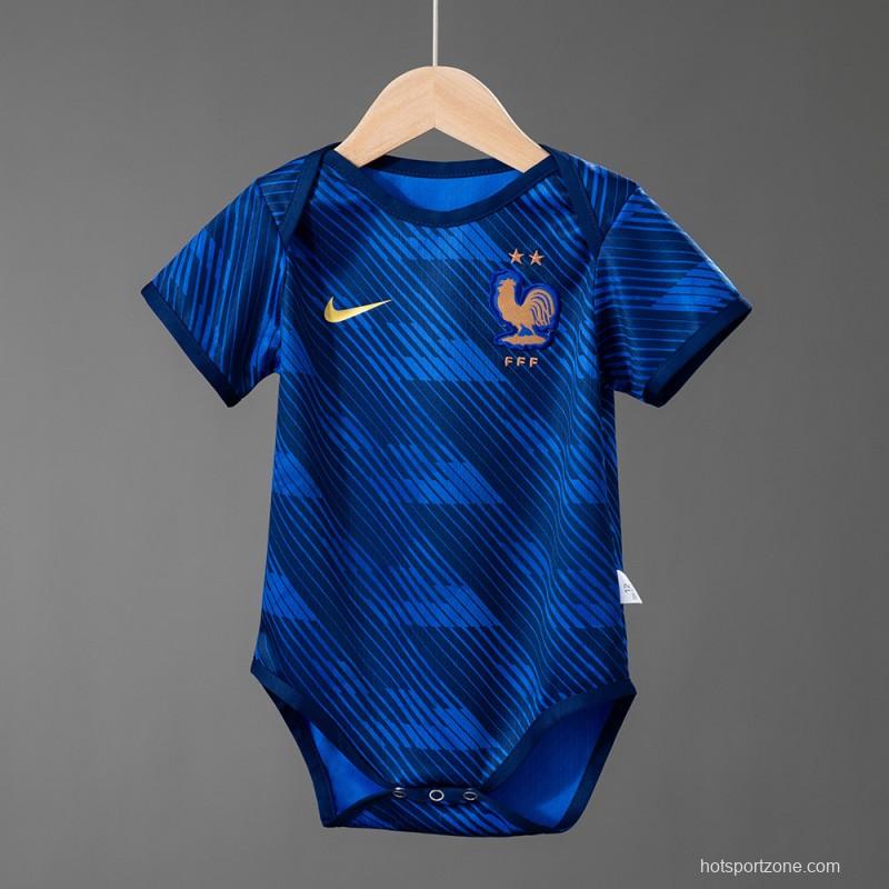 26/27 France Baby Home Jersey 9/12