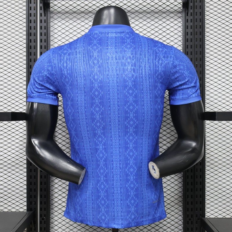 Player Version 2026 Brazil Away Blue Special Edition Jersey