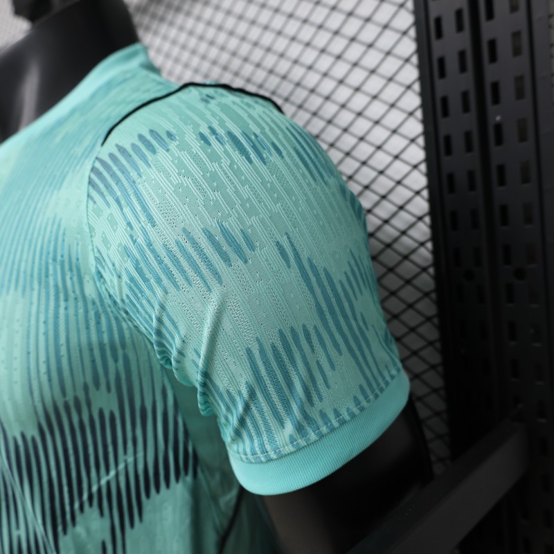 Player Version 26/27 Brazil Mint Green & Black Pattern Special Edition Jersey