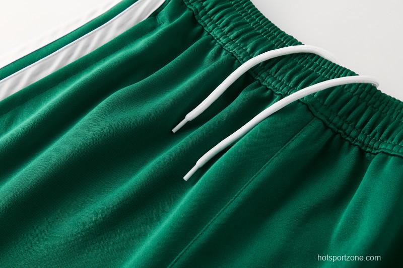 26/27 Algeria  Dark Green  Zipper Training Jacket Tracksuit + Long Pants (Adidas)