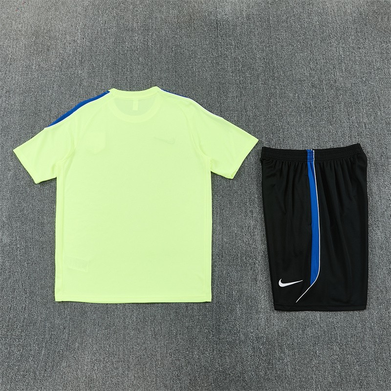 2026 Atletico Madrid Fluorescent Green Short Sleeve+Soccer Shorts