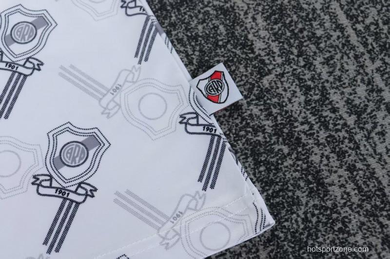 Retro 96/97 Kids River Plate Home Jersey