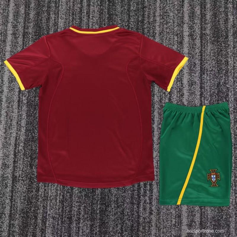 Retro 2000 Portugal Home Jersey