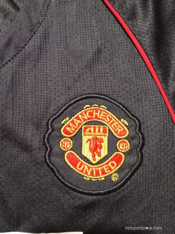 Retro Kids 07/08 Manchester United Away Long Sleeve Jersey