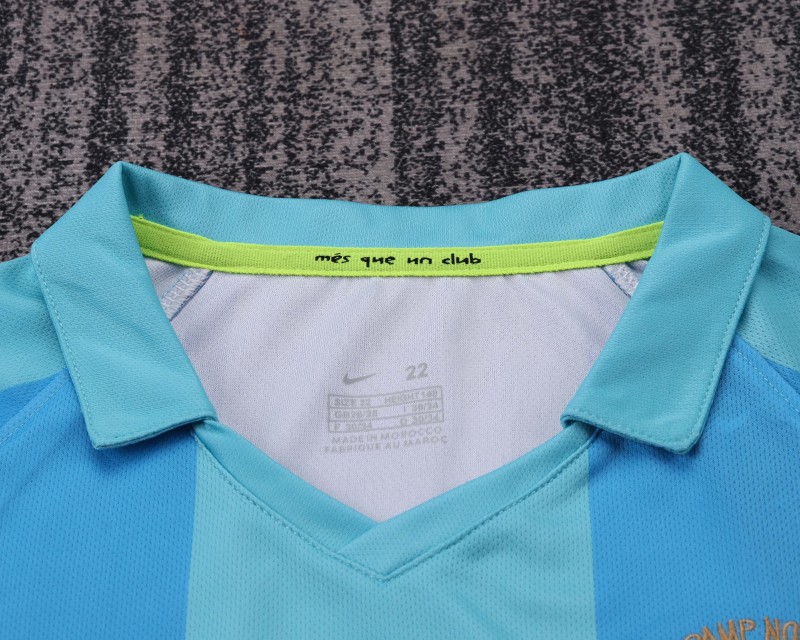 Retro Kids 07/08 FC Barcelona Away Jersey