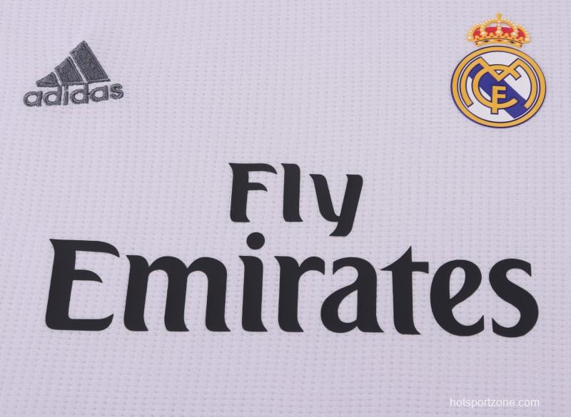 Retro Kids 15/16 Real Madrid Home Jersey