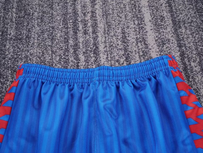Retro 1989/92 Kids FC Barcelona Blue & Red Stripe Home Jersey