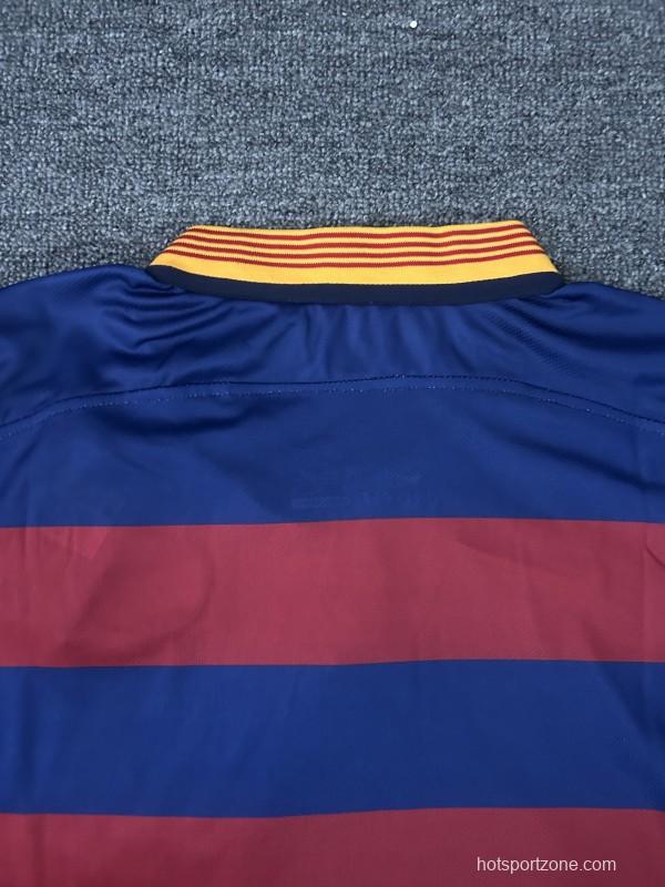 Retro Kids 15/16 FC Barcelona Home Jersey