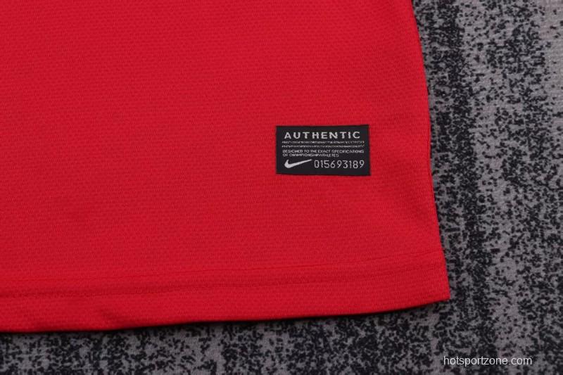 Retro Kids 13/14 Manchester United Red Home Jersey