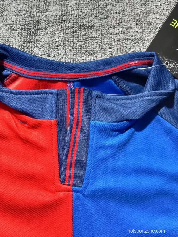 Retro 1899/1999 Kids Barcelona Centennial Long Sleeve Jersey