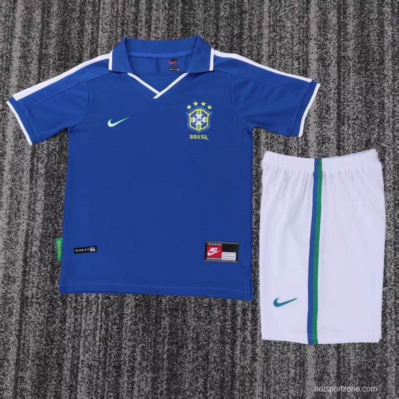 Retro 1997 Brazil Away Jersey