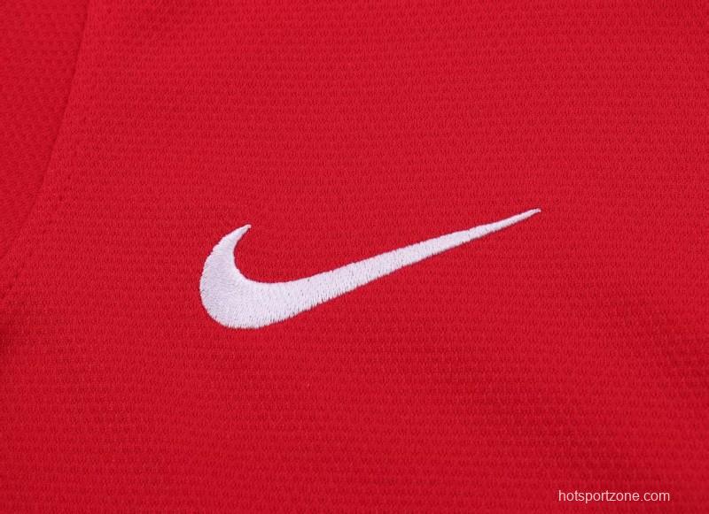 Retro Kids 13/14 Manchester United Red Home Jersey