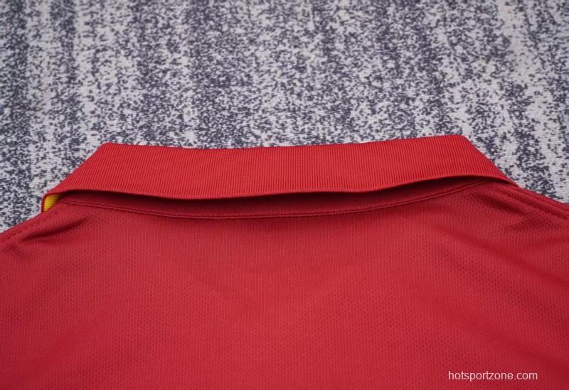 Retro Kids 14/15 AS Roma Maroon Home Jersey
