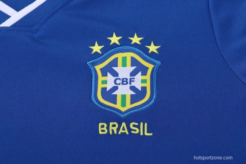 Retro 1997 Brazil Away Jersey