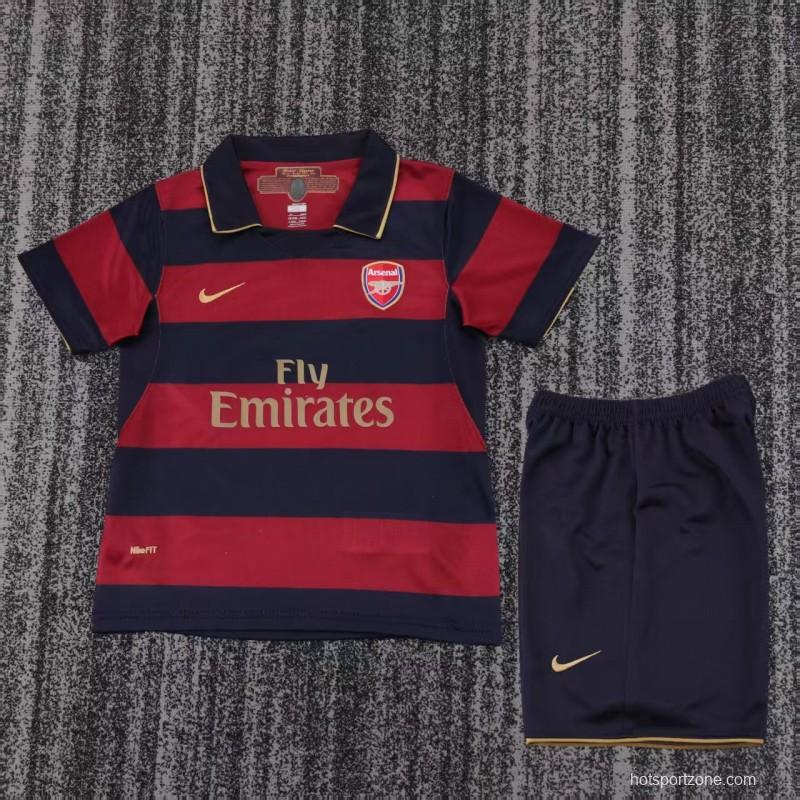 Retro Kids 07/08 Arsenal Third Away Jersey