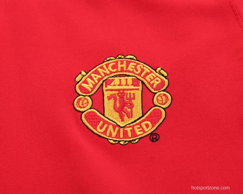 Retro Kids 02/04 Manchester United Home Jersey