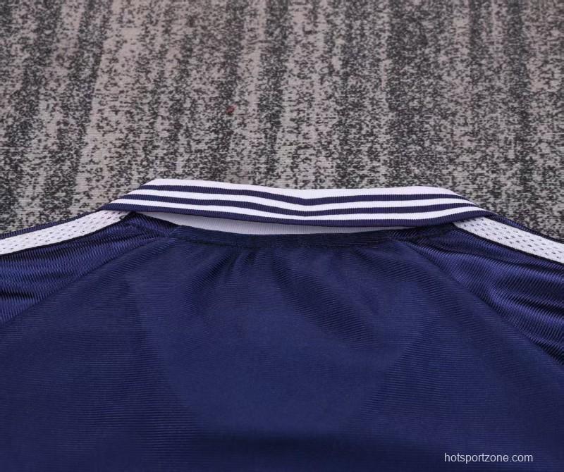 Retro Kids 98/99 Real Madrid Away Navy Jersey