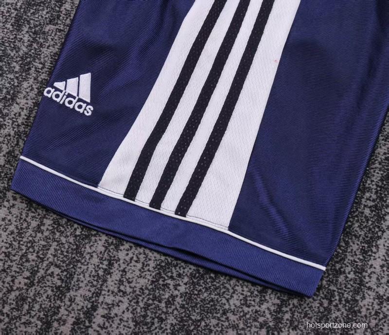 Retro Kids 98/99 Real Madrid Away Navy Jersey