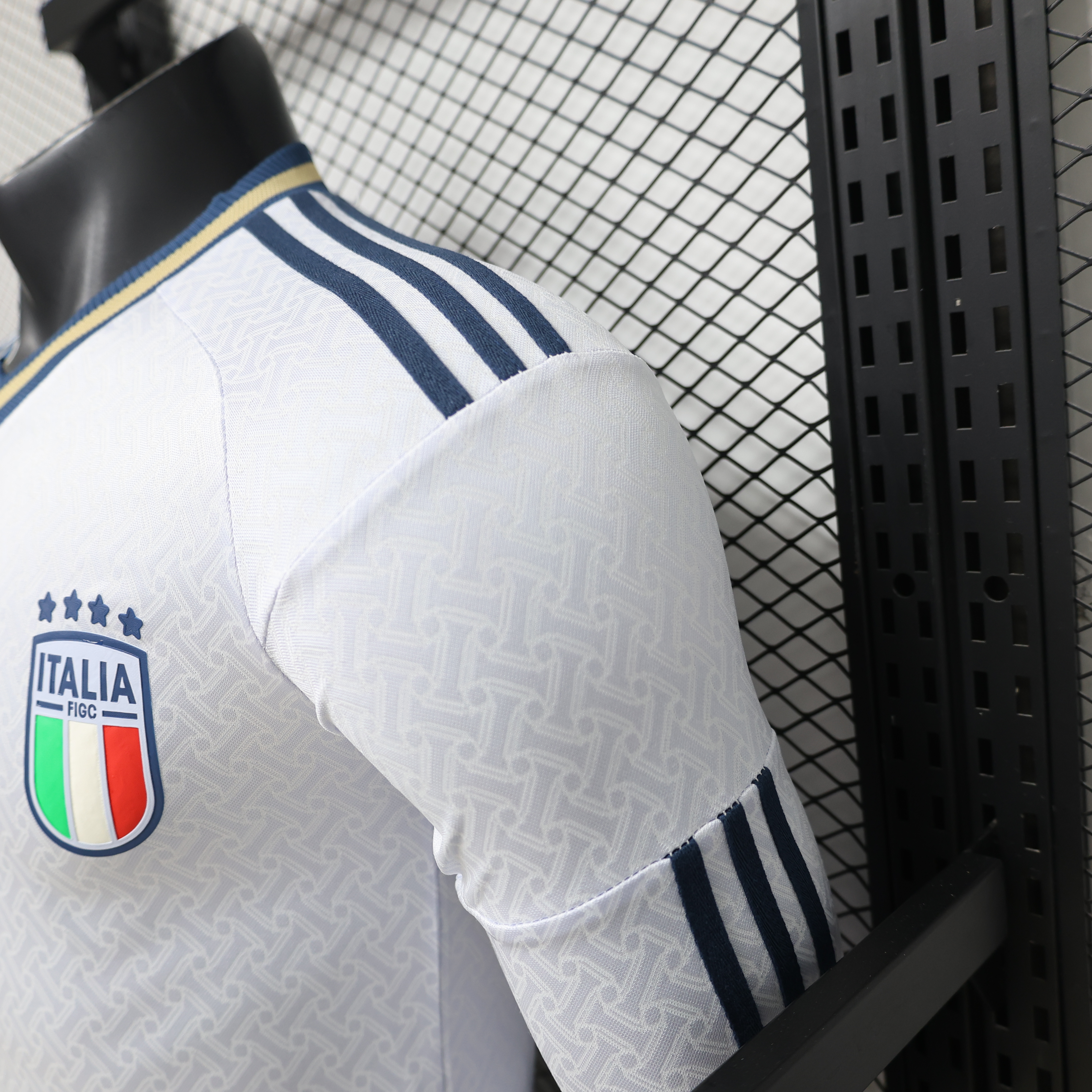 Player Version 2026 Italy Away White  Long Sleeve Jersey