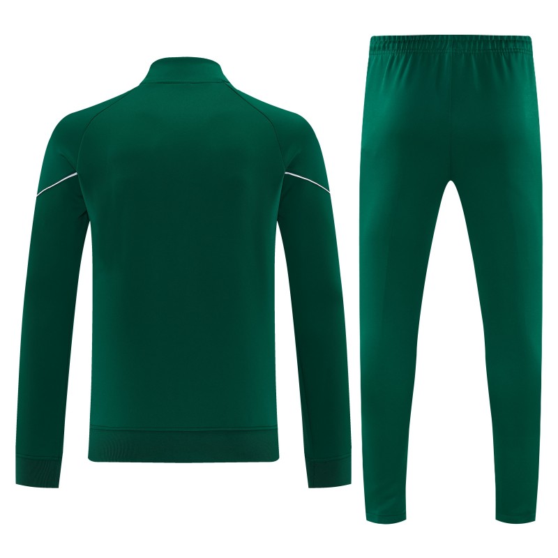 26/27 Senegal Green Full Zipper Jacket Tracksuit + Long Pants