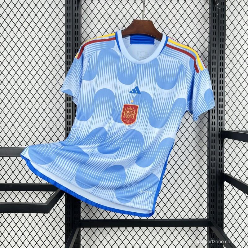 2022 Retro Spain World Cup Away Jersey