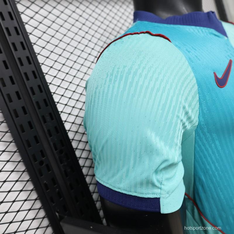 Player Version 26/27 FC Barcelona Teal & Aqua BlueThird Jersey