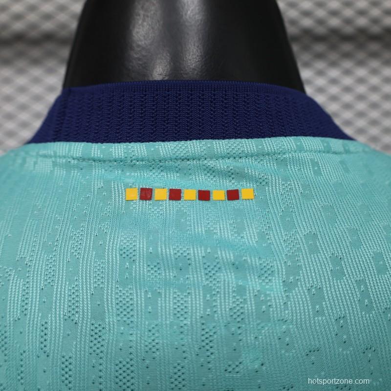 Player Version 26/27 FC Barcelona Teal & Aqua BlueThird Jersey
