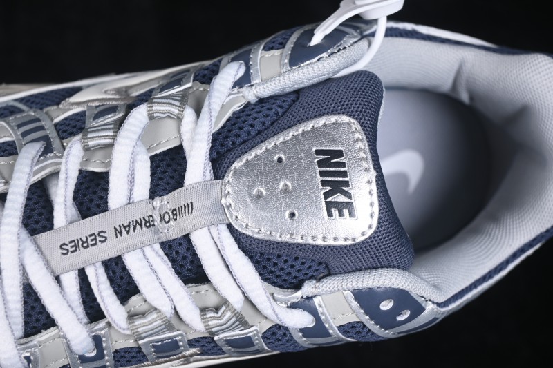 Nike P-6000 SE Retro Running Sneakers with Layered Design and Lightweight Comfort - IU7549-400