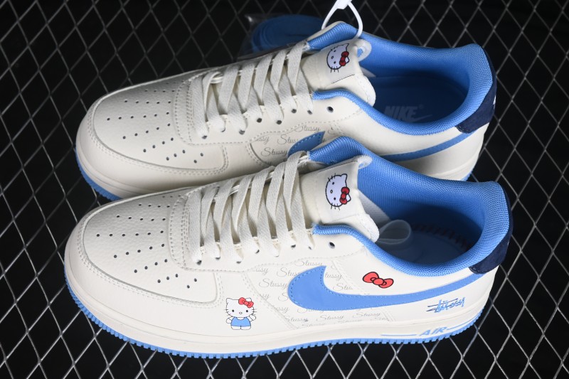 Nike Air Force 1 '07 Low Basketball Shoes with Full-Length Air Cushion - QZ6683-901