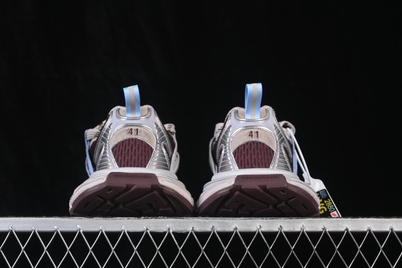 Balenciaga 3XL Interlace Running Shoes with Woven Upper and Advanced Cushioning - W3XTL2940