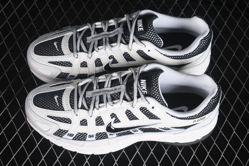 Nike P-6000 Premium Retro Running Shoes with Layered Design and Lightweight Construction - IO8711-101