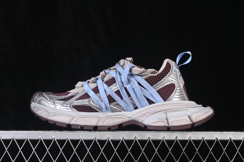 Balenciaga 3XL Interlace Running Shoes with Woven Upper and Advanced Cushioning - W3XTL2940