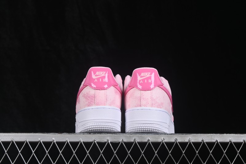 Nike Air Force 1 '07 Low Snake Print Pink Casual Sneakers - IR1974-663