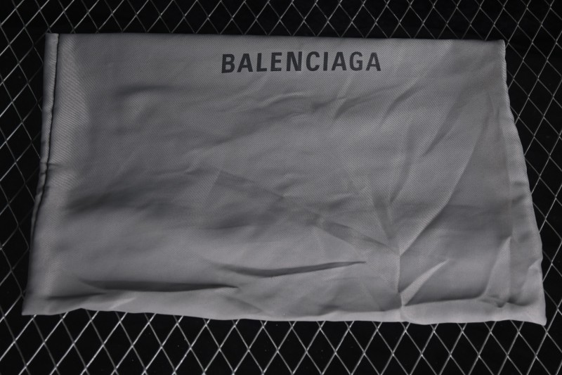 Balenciaga Jet Embossed Print Round-Toe Thick-Sole Low-Top Dad Shoes - WMRTN9191