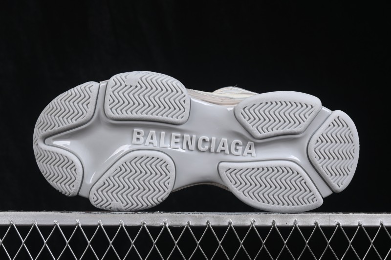 Balenciaga Triple S 2 Gradient Mesh Running Shoes with Chunky Sole - WTRS29191