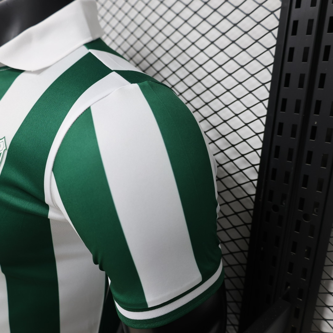 Player Version  26/27 Al Ittihad  Green & White Stripe Special Edition Jersey