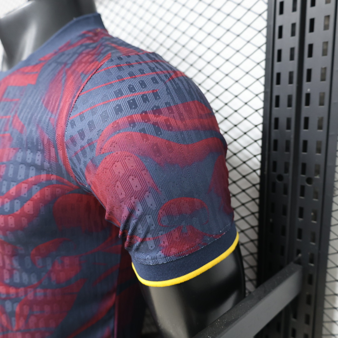 Player Version 26/27 FC Barcelona Navy Blue & Red  Special Edition Jersey