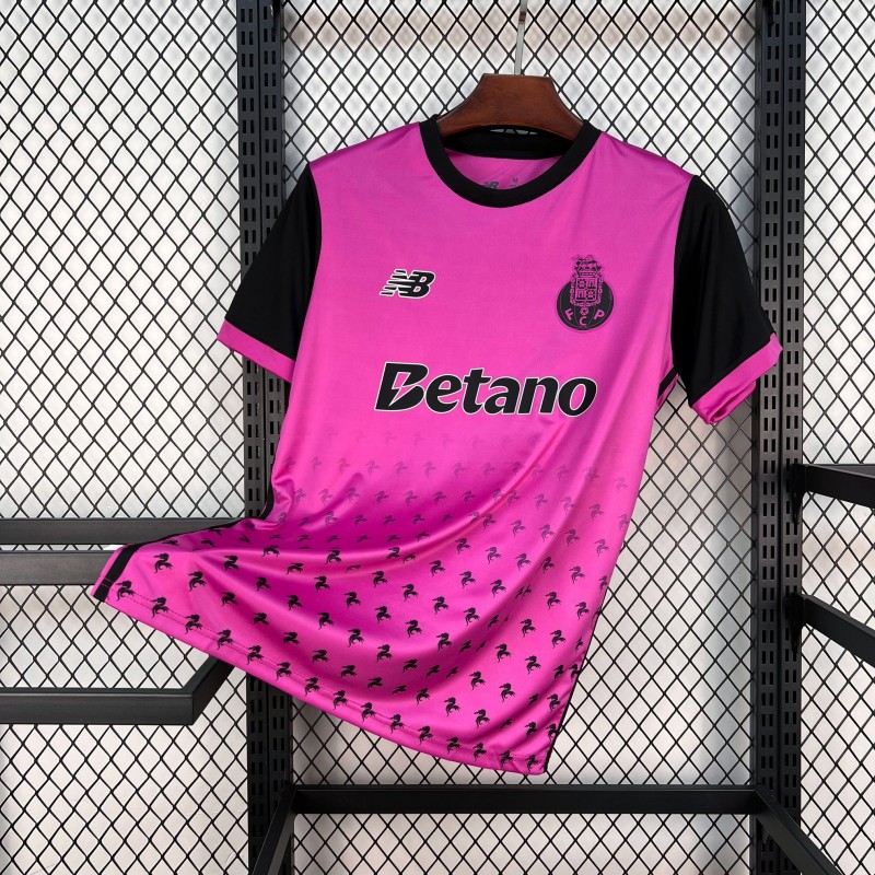 25/26 FC Porto Training Purple/Black Jersey