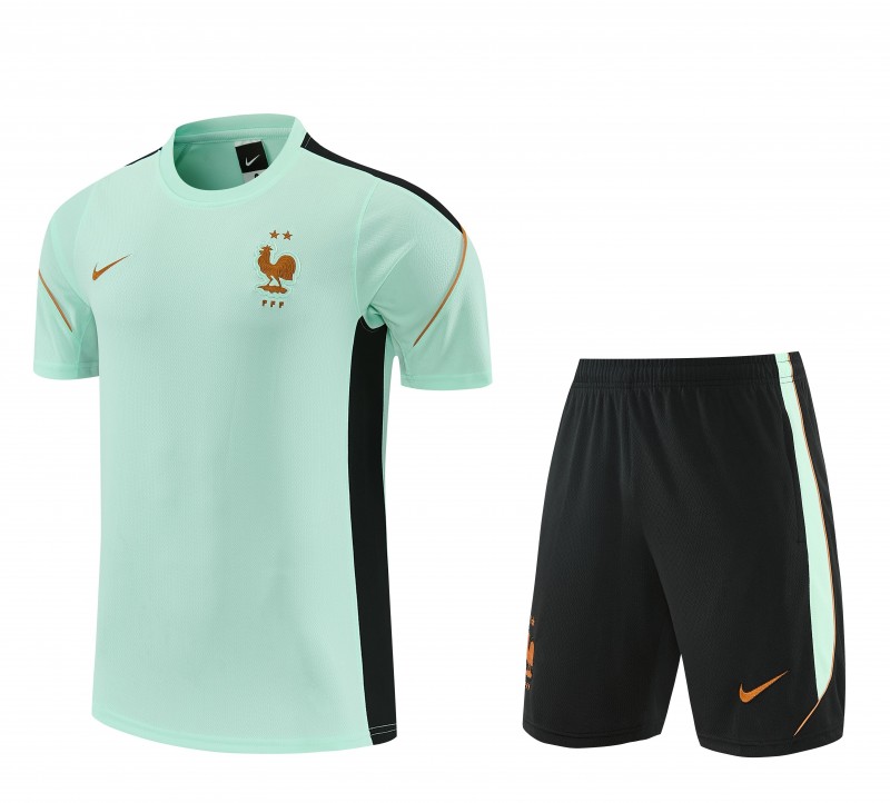 26/27 France Short Sleeve+Soccer Shorts