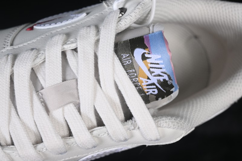 Nike Air Force 1 '07 Low Chinese New Year Limited Edition Casual Sneakers with Full-Length Air Cushion - IQ1119-011