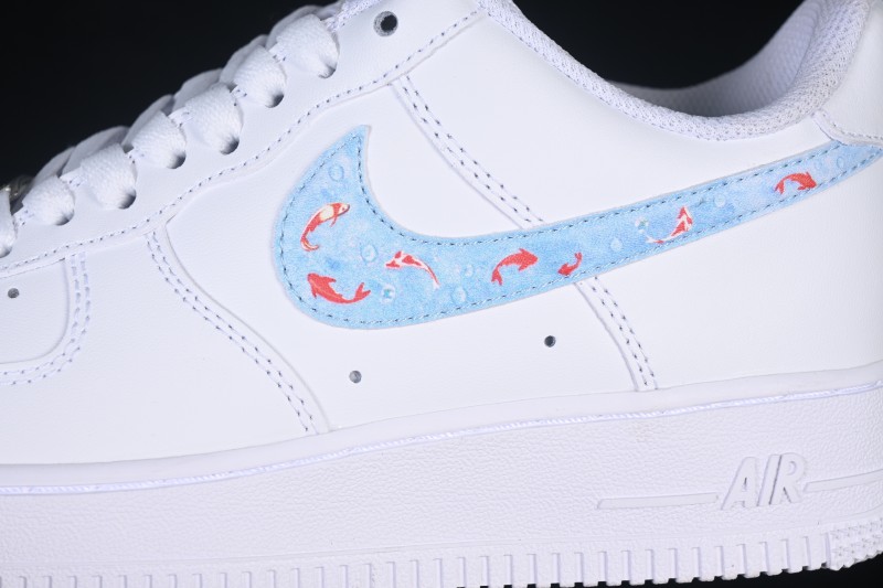 Nike Air Force 1 '07 Low Anime Koi Fish Theme Casual Skate Shoes - ZH0316-136
