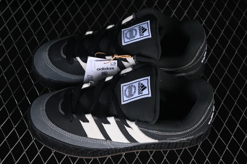 Adidas Human Made x Adidas Adimatic Unisex Shark Bread Casual Sneakers with Co-Branded Design - ID3938