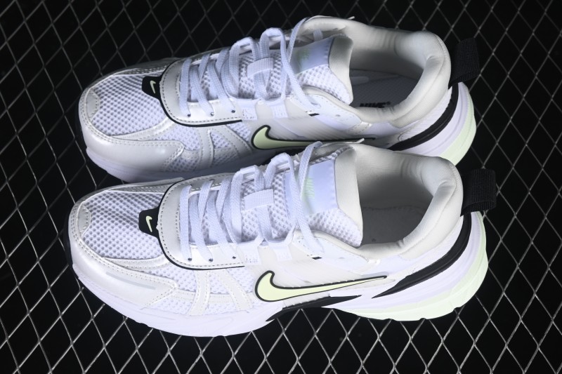 Nike V2K Run Retro Low-Top Running Shoes with Cushlon Foam Cushioning - FD0736-109