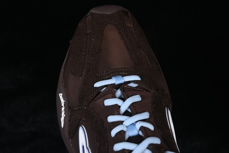 Balenciaga Monday Ultra Sneaker Leather Round-Toe Lace-Up Low-Top Lifestyle Shoes - WMNDI2994