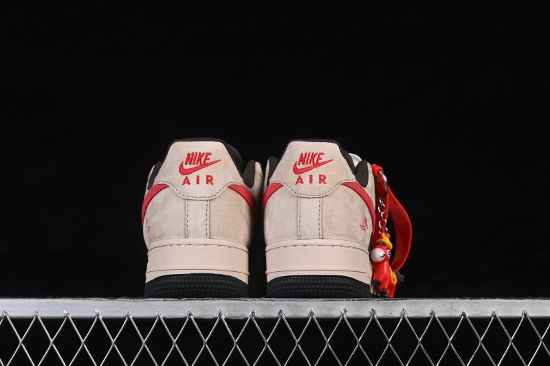 Nike Air Force 1 '07 Low Chinese New Year Limited Edition Light Khaki Casual Sneakers - XD0028-020