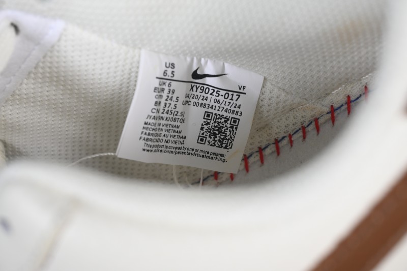 Nike Air Force 1 '07 Low Fendi-Inspired Retro White and Brown Casual Sneakers - XY9025-017